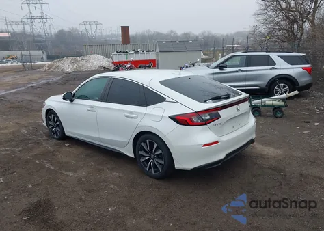 2024 Honda Civic Ex-L from USA, damaged, VIN 19XFL1H77RE009551